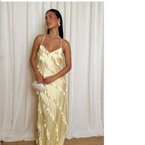 Show Me Your MuMu Romance Ruffle Dress